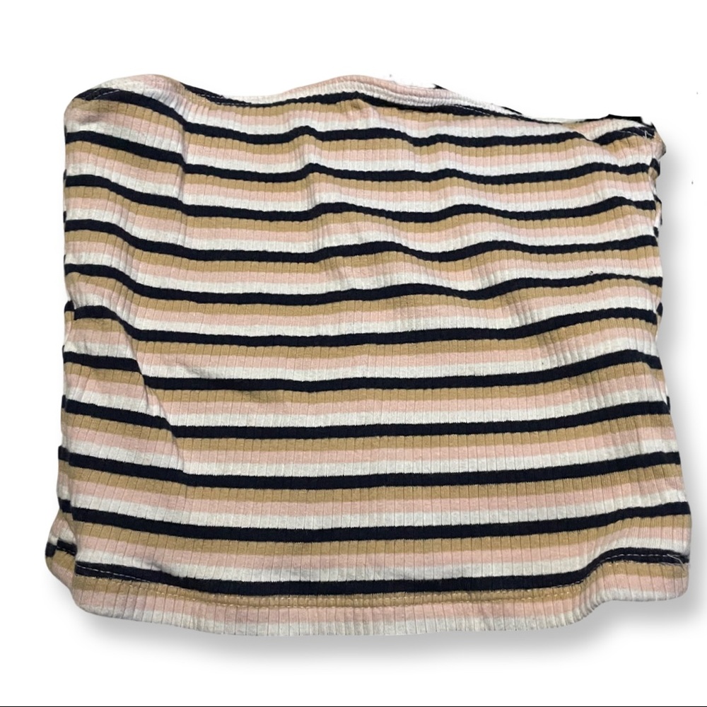 Hollister Striped Tube Top